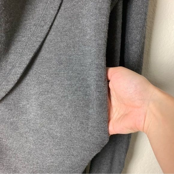 Athleta womens purana wrap sweatshirt long sleeve gray - Picture 2 of 9